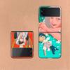 Anime H-Hikaru Ga Shinda Natsu Coque For Samsung Z Flip7 6 Galaxy Case Shockproof Z Flip5 Z Flip3 4 5G Hard Cover Phone TPU PC