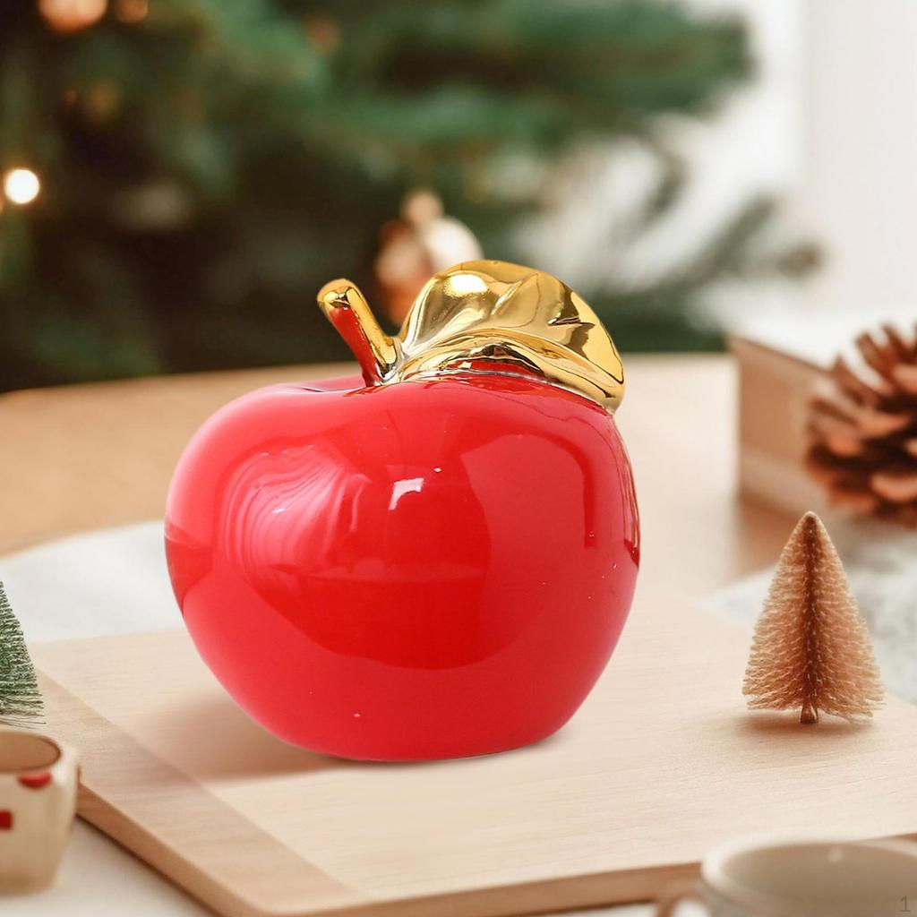 Figurine Statue Collectible Nordic Fruit Sculpture Fruits Ornament for Bedroom Entryway Table