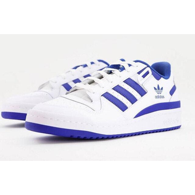 

adidas Orignals Forum Низкие бело-синие кроссовки