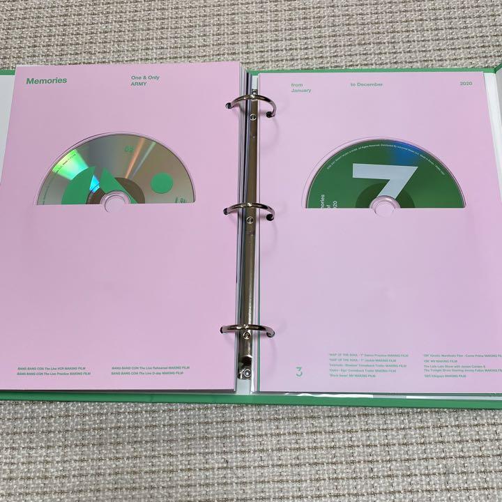 [USED] BTS Memories of 2020 DVD