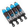 4 PCS 75mm RC Car Oil  S Aluminum Alloy Damper Set for 1/10 Scale RC Cars