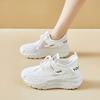 Stepping on shit feels transparent mesh sports shoes women's summer 2025 new thick soft sole thin women's shoes breathable mesh travel shoes