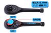 FUSHEN Ratchet Wrench with LED Battery Easy Chrome Vanadium Steel Compact 72-Tooth Light, Included, Non-Slip Handle, Replacement, - (1/2 inch)