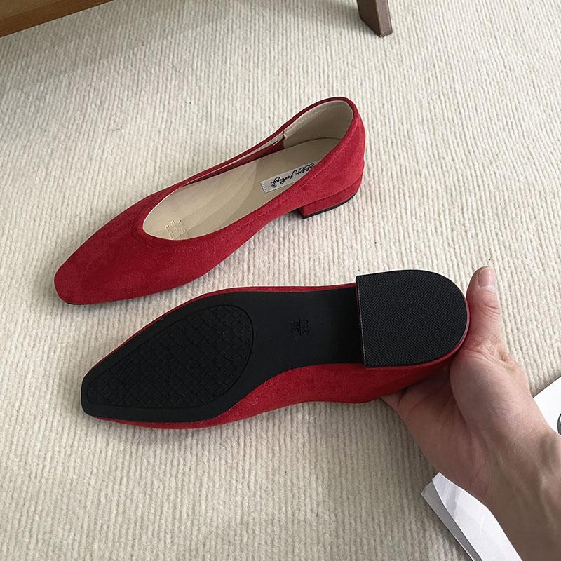 Fashion Luxury Fashion Shallow Women Flats With Shoes Casual Female Soft Footwear Slip On Ladies Flats Shoes
