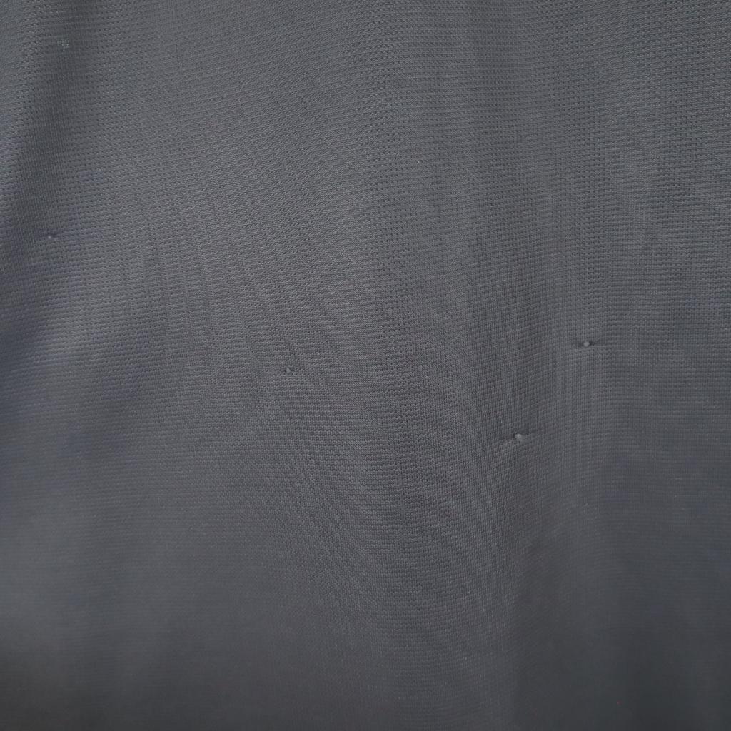 Adidas Track Jacket L Gray Jersey Men's Used