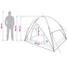 Camping Tent with Rainfly Waterproof Dome Olive Green