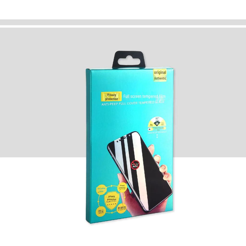 Anti-Peep Gehärtete Folie für iPhone 11/12/14 Pro/15, 28° Sichtschutz-Display
