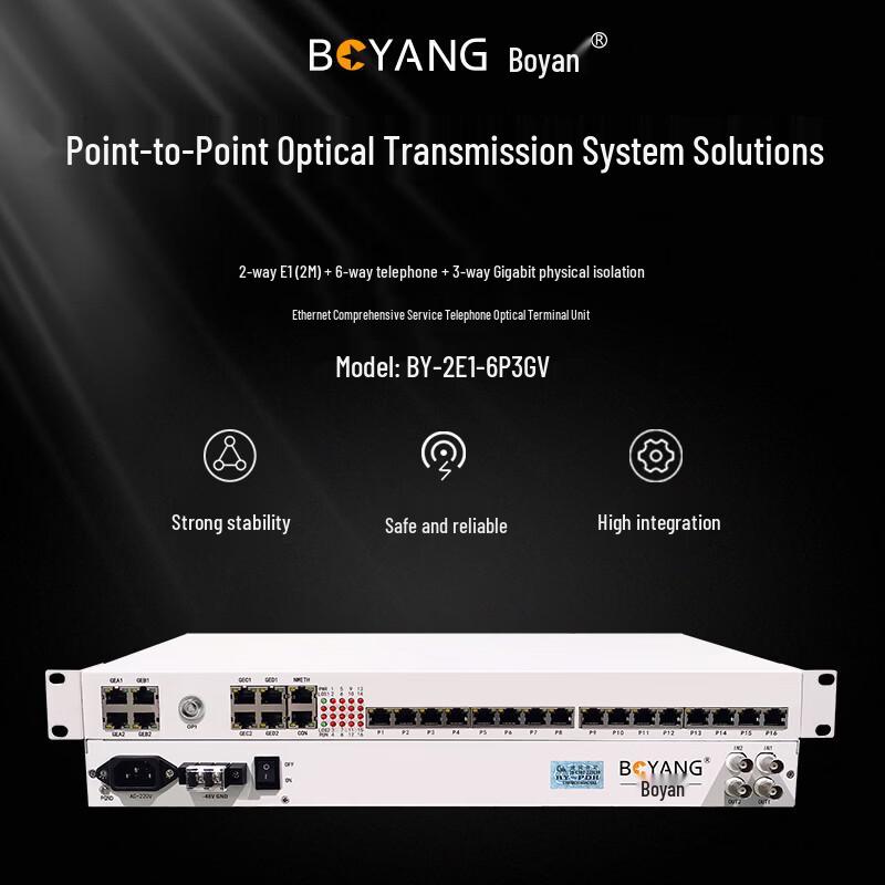 BOYANG Integrated Telephone Optical Transceiver