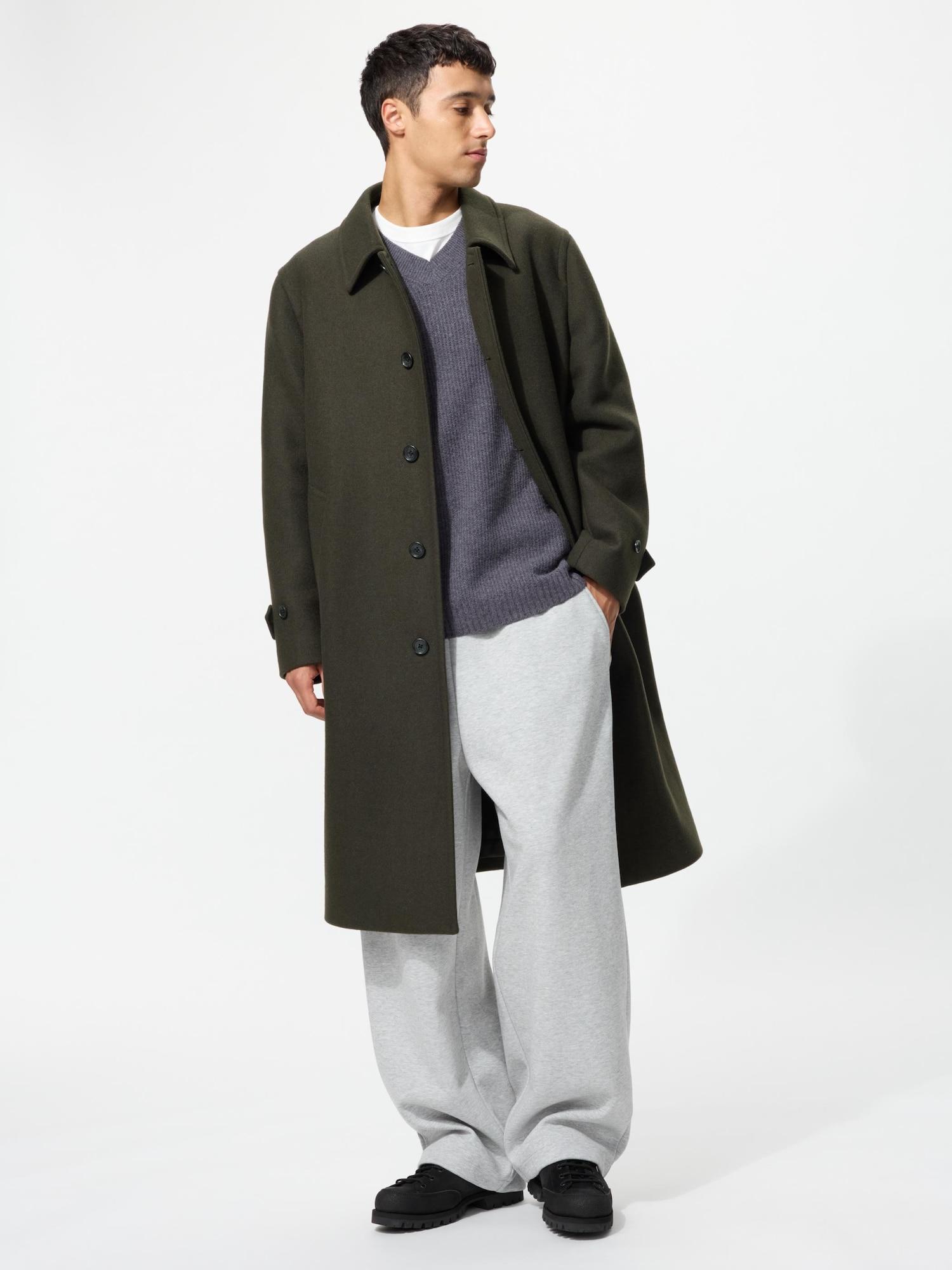 

Пальто Балмакан Uniqlo 57 OLIVE/MEN 3XL