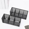Moderner Schreibtisch-Organizer aus Netzmetall Stifteaufbewahrung Box Make-up-Halter Kosmetikpinsel-Aufbewahrung
