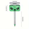 Solar Bird & Animal Repeller with High-Power Alarm