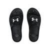 Sandals Under Armour Black / White Locker Iv Sl