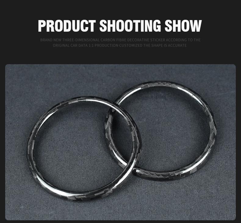 Fiat 500 A/C Panel Round Frame N-FYT-345