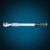 HAZET HiPer Telescopic Reversible Ratchet Torque Wrench Blue/Black/Gray with Ball Lock Continuously Extendable Super Long Version 12.5mm (1/2 inch) Sq