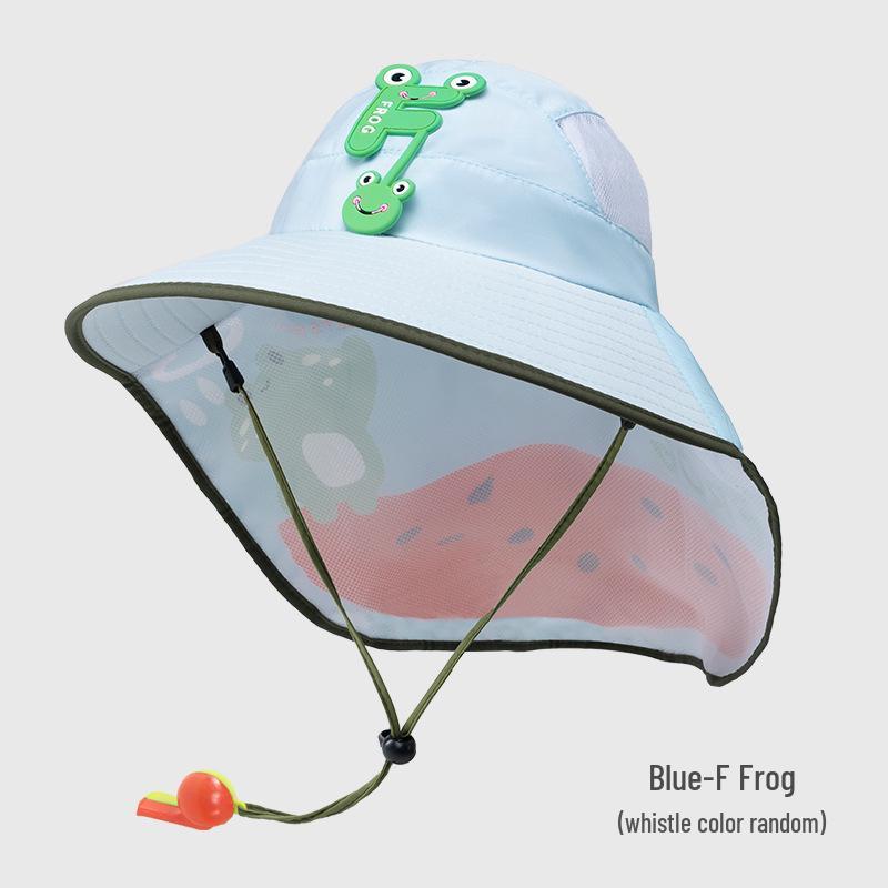Kinder UV-Schutz Sonnenhut - Atmungsaktiv, Große Krempe, Unisex Sommerhut