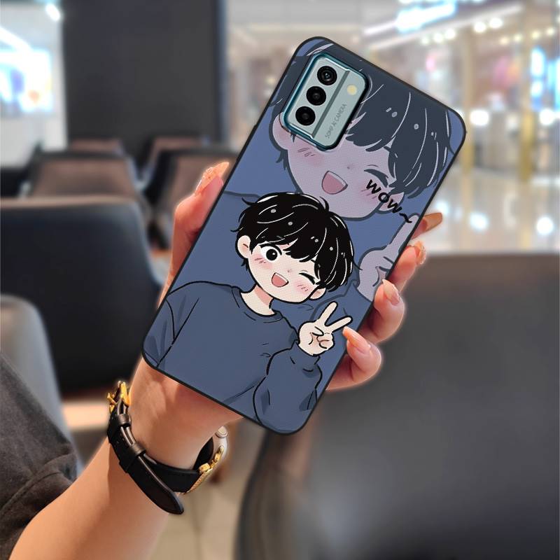 Full Wrap Cute Phone Case For Nokia G22 Soft Case Back Cover Cartoon Protective Phone Pouch Fashion Design Silicone TPU