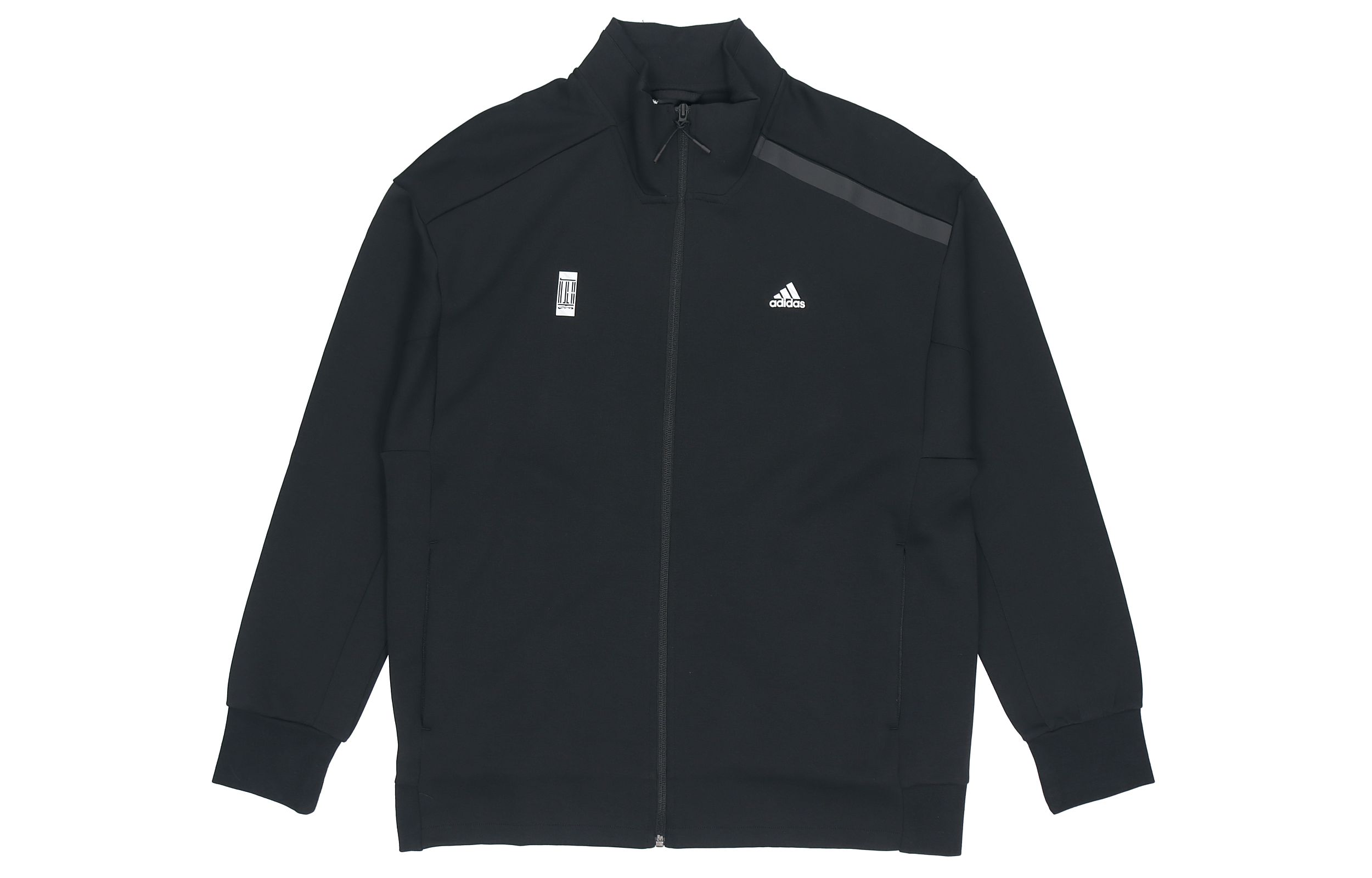 Adidas Jackets Men s Black Stand Collar Moderate Other GP0907 S