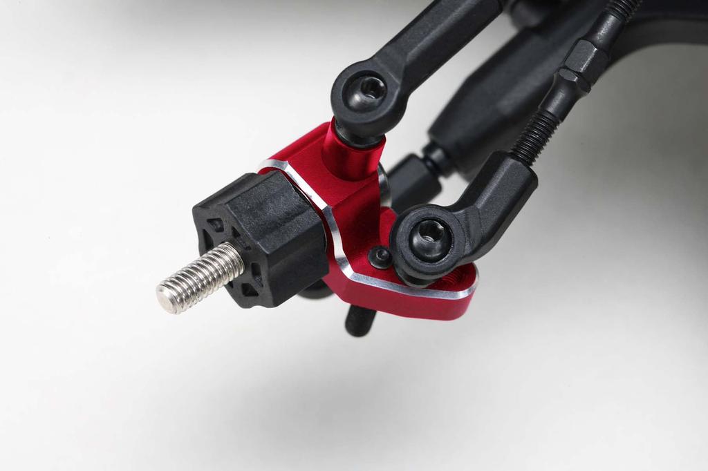 YOKOMO Aluminum Lightweight Front SP Steering Block (Red) for RD/SD Series (Y2-415SAR)
