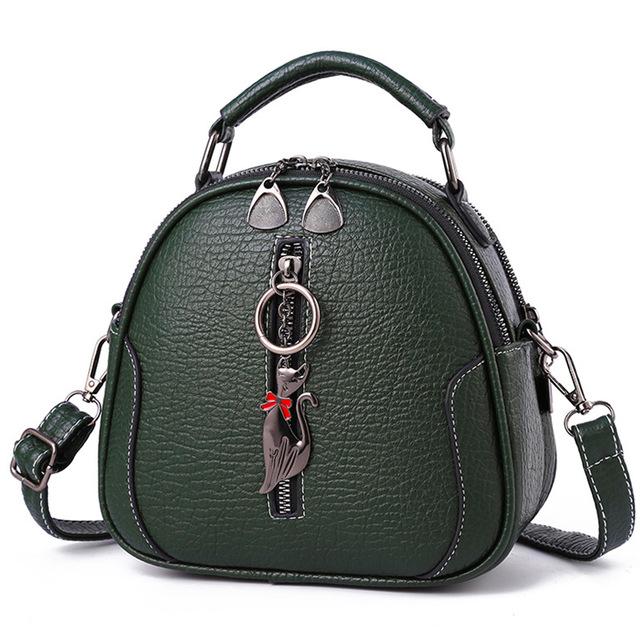 Women's Vintage Crossbody Shoulder Bag Cat Tassel Messenger Bag High-quality Brand