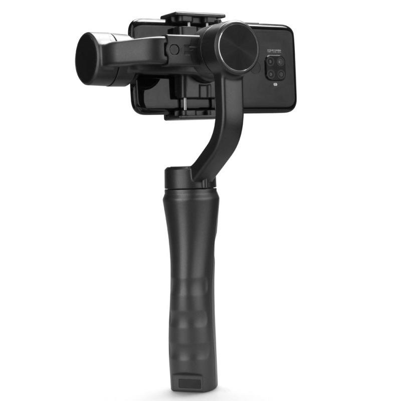 

Mobile Phone Three-Axis Handheld Gimbal Stabilizer with Bluetooth for Live Broadcast and Anti-Shake Shooting.