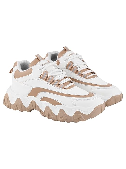 Shoetopia Women Lace Up Sneaker Shoes