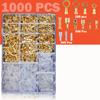 1000PCS Male Female Cable Connector Crimp Terminals 2 8 4 8 6 3mm Electrical Connectors with Insulating Sleeves