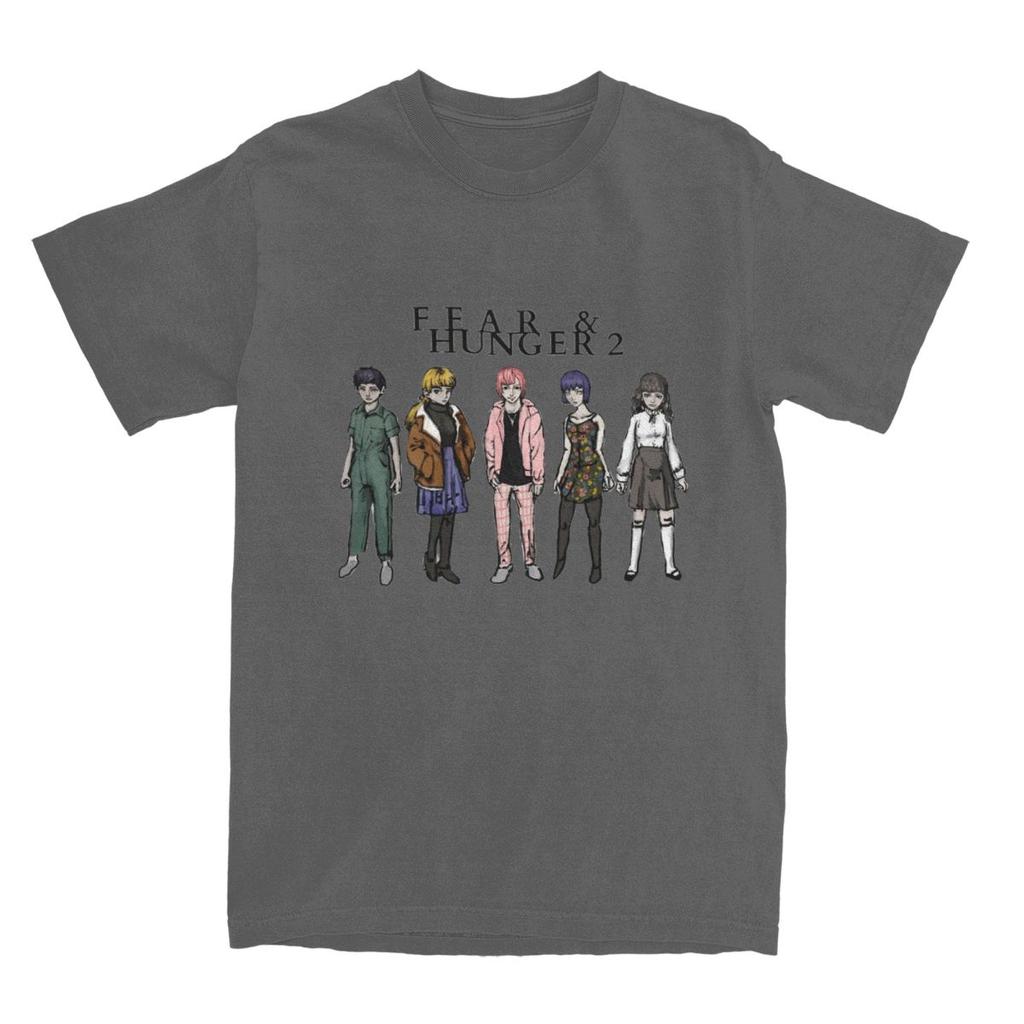 Fear And Hunger Termina TShirt Mens Video Game Cartoon Vintage Cotton T Shirts Summer ONeck Tee Shirt Oversized Clothing