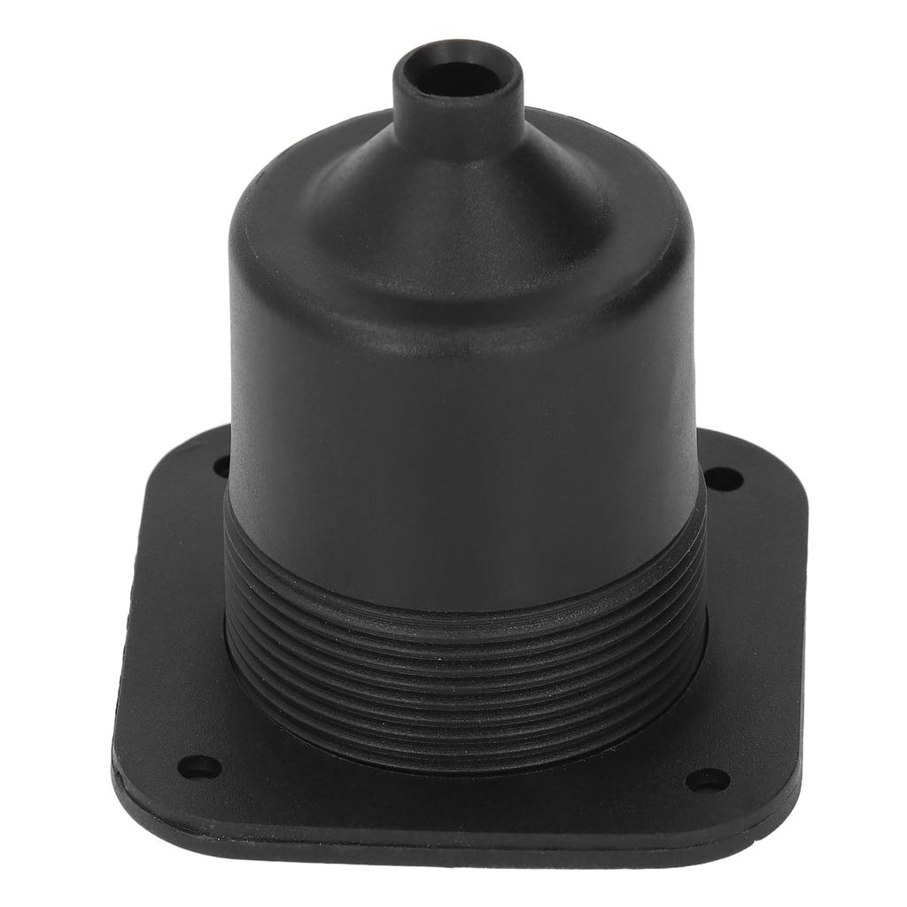 2-poliger 3-adriger Flansch-Stromeingang, gerade Flachsteckhülse mit wasserdichter Abdeckung, 15 A, 125 V