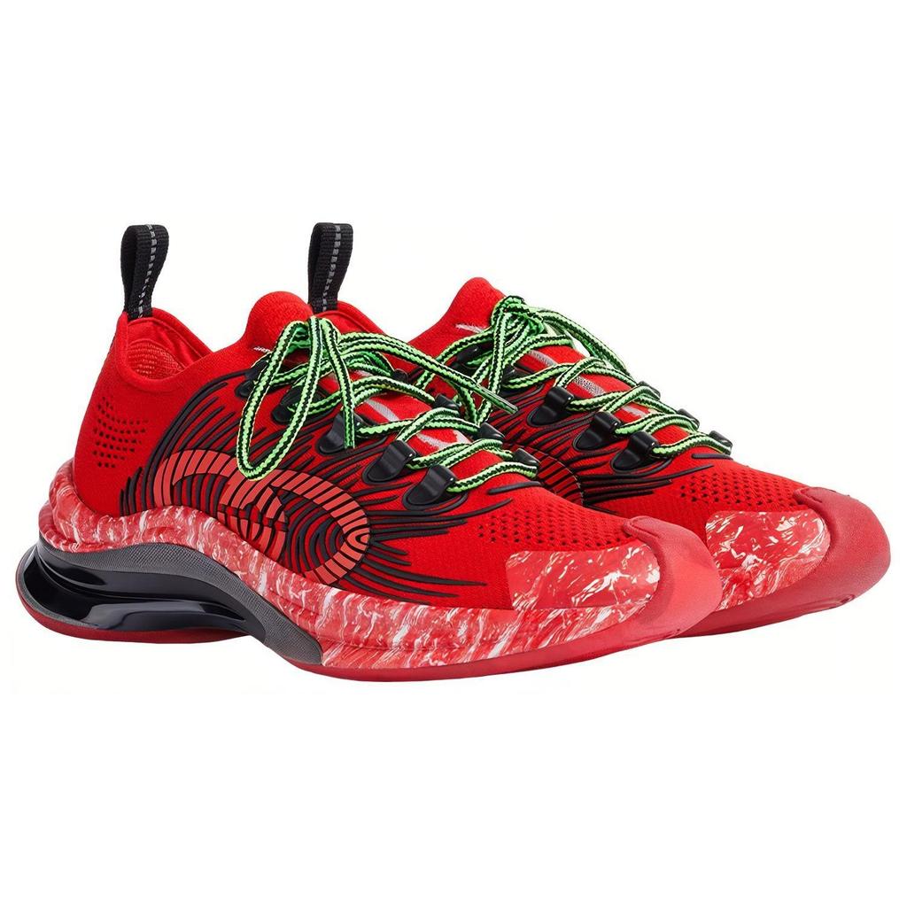 Gucci Wmns Run Sneaker 'Red' Women's 700103 USM10 8970