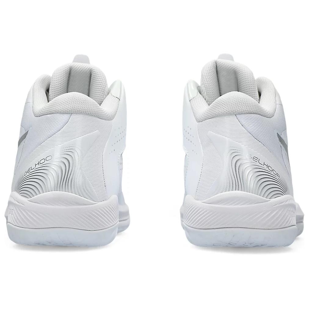 New Asics GELHOOP V16 Mid Top Basketball Shoes Unisex White 1063A080-100