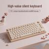 Kabellose, ultra-leise mechanische Gaming-Tastatur für Mädchen – Ideal für Büro & Laptop-Tippen