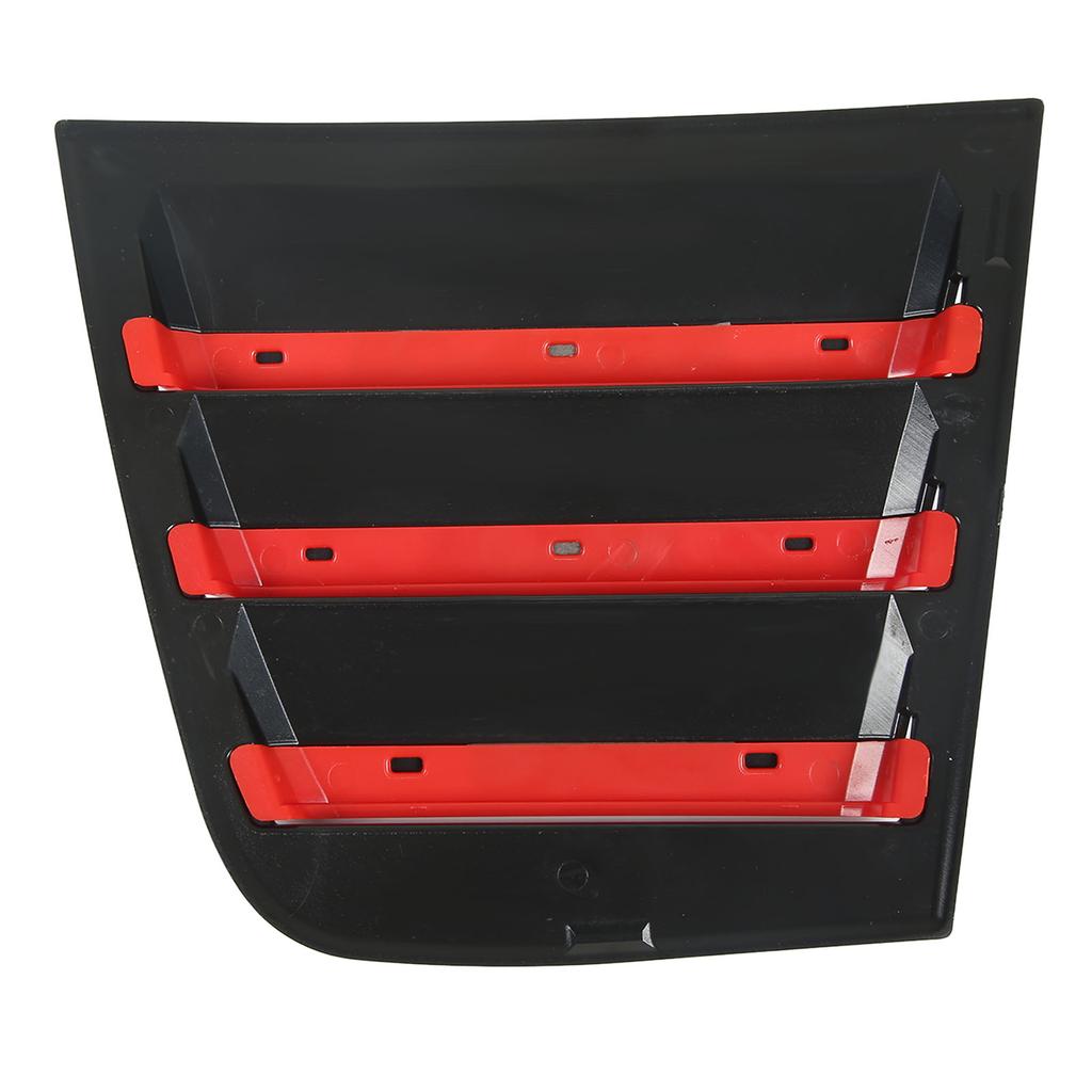 1 Pair Car Side Window Louver ABS Air Vent Scoop Shades Cover Blind Replacement for Dodge Charger 2015‑2022