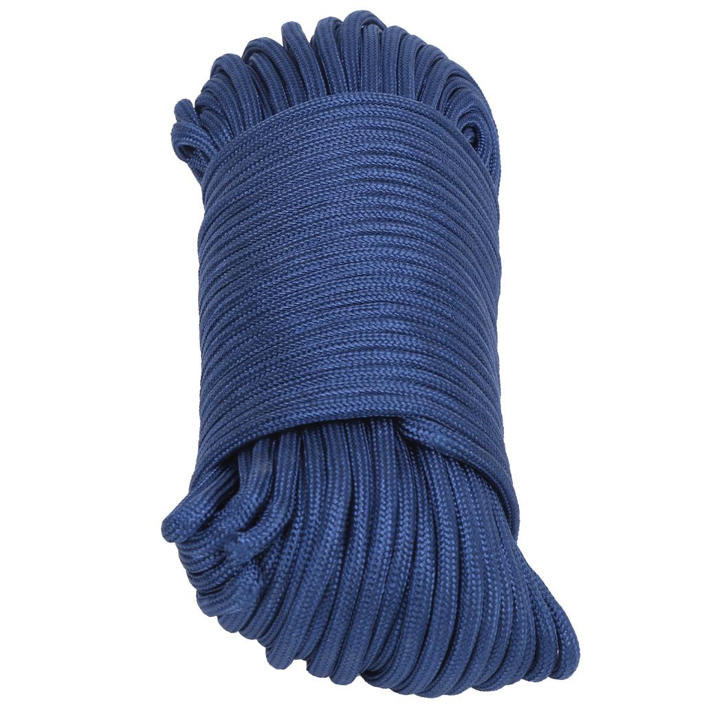 650 Military Specification 10 Core Climbing Rope Outdoor Drying String Rescue RopeNavy Blue