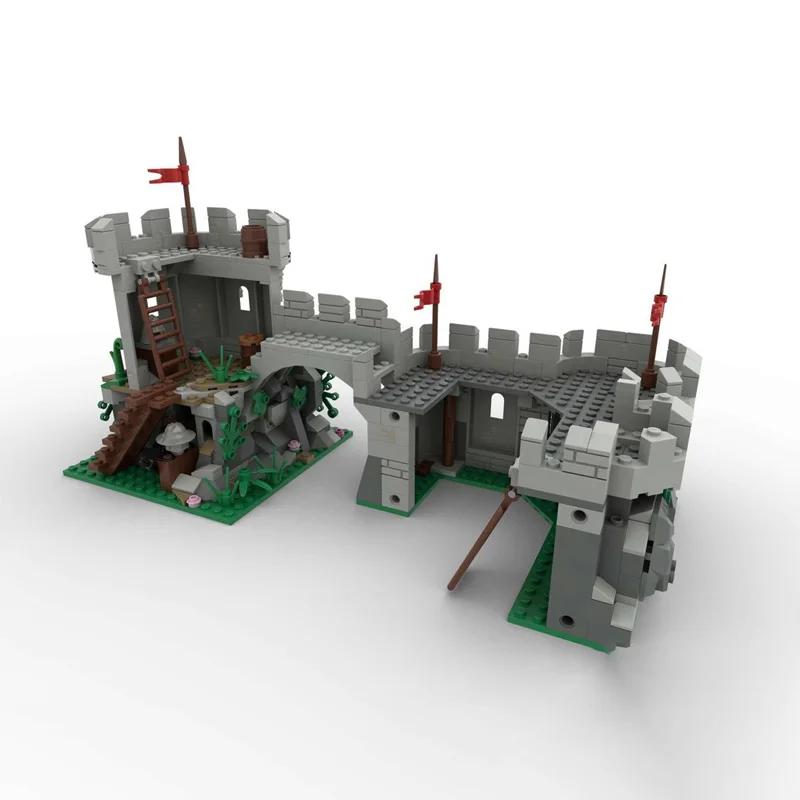 529 Medieval Castle Model MOC Building Block Set - An Ideal Gift for Creative Assembly Toys with Architectural Style
