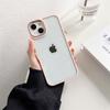 Transparente Harte Acryl Handyhülle Für iPhone 14 15 Pro Max Stoßfeste Hülle Funda iPhone 11 12 13 Pro Silikonrahmen Rückseite