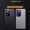 Pu Leather Soft Edged Silicone Phone Case for Samsung for Galaxy S25 Plus S25 Ultra Camera Protection Shockproof Cover
