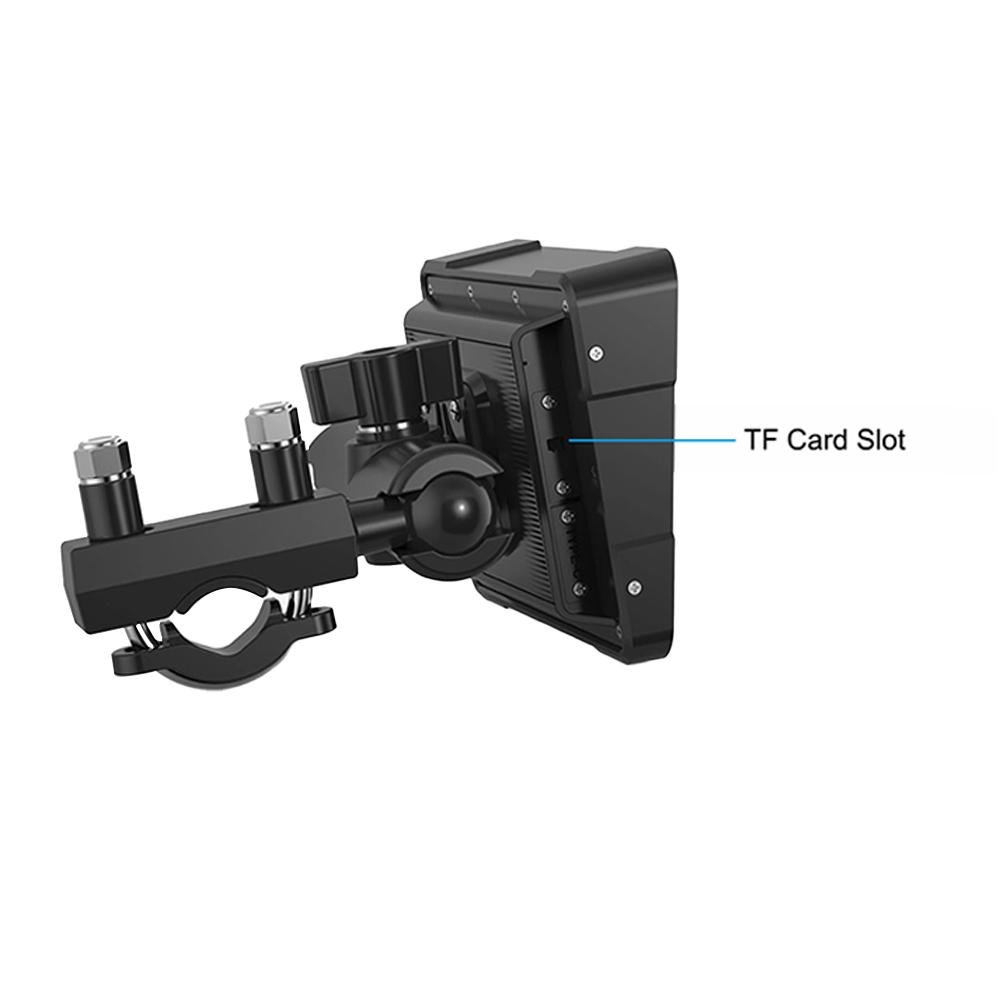 5 Zoll kabelloses Carplay Android Auto, tragbares GPS-Navi, WiFi BT 5.0, Loops-Aufnahme, Anzeigebildschirm, IPS-Touchscreen mit Dashcam