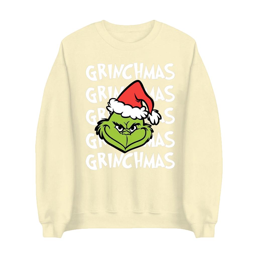 Women's Fashion Casual Print Casual Long Sleeve Round Neck Sweatshirt Top