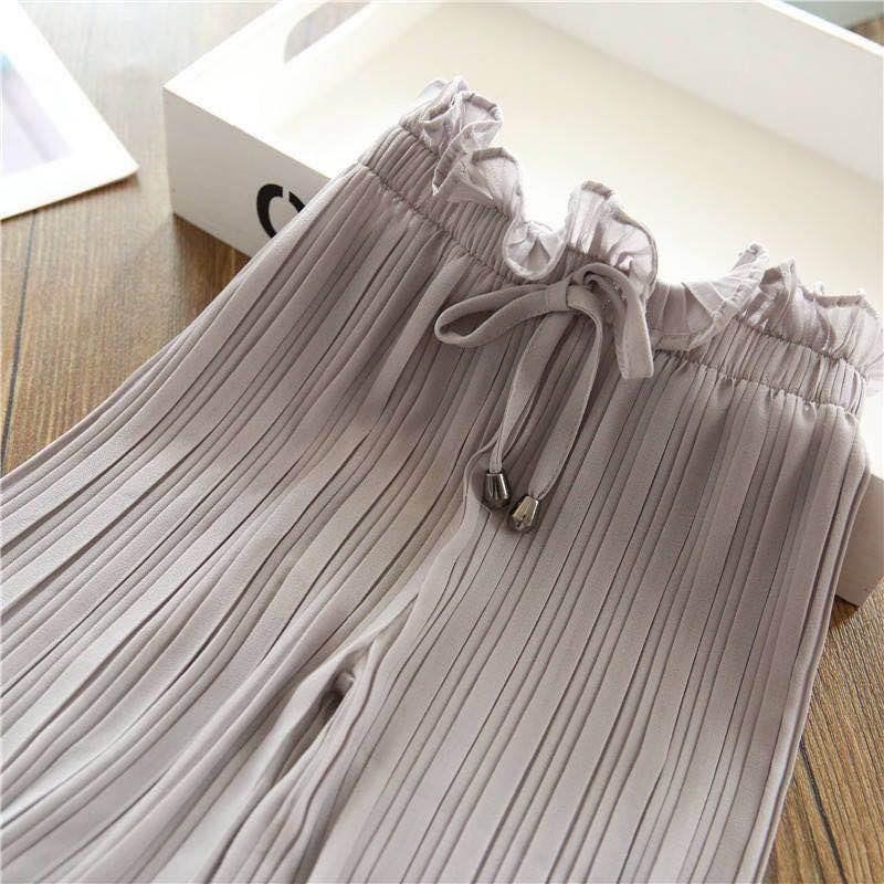 Dívčí kalhoty s širokými nohavicemi Dětské oblečení Dívčí devítibodové kalhoty proti komárům Kalhoty pro malé dívky Letní ležérní kalhoty