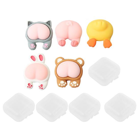 

5шт алмазная живопись локатор простой в использовании мультяшной формы держатель для алмазной живописи магнит разноцветный