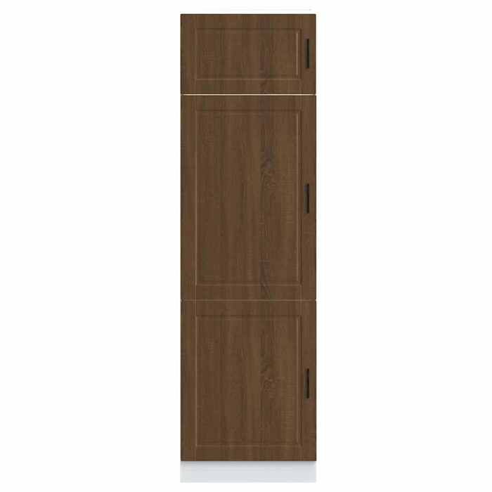 VidaXL Armoire de cuisine Porto chêne marron bois d'ingénierie 854114