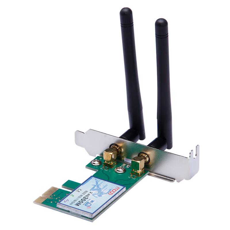 MOGE 300Mbps Desktop PCIe Wireless WiFi Adapter (CN version)