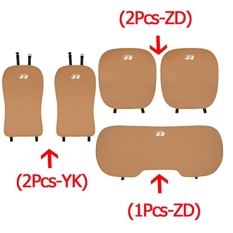Voor VOLKSWAGEN VW Volkswagen Autostoelhoes IJszijde Kussen Beschermkussentjes Voor VW GTI Polo Golf Passat Tiguan Arteon Touareg CC
