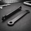 Motorcycle Lowering Bracket Black Ride Height Adjuster Extended