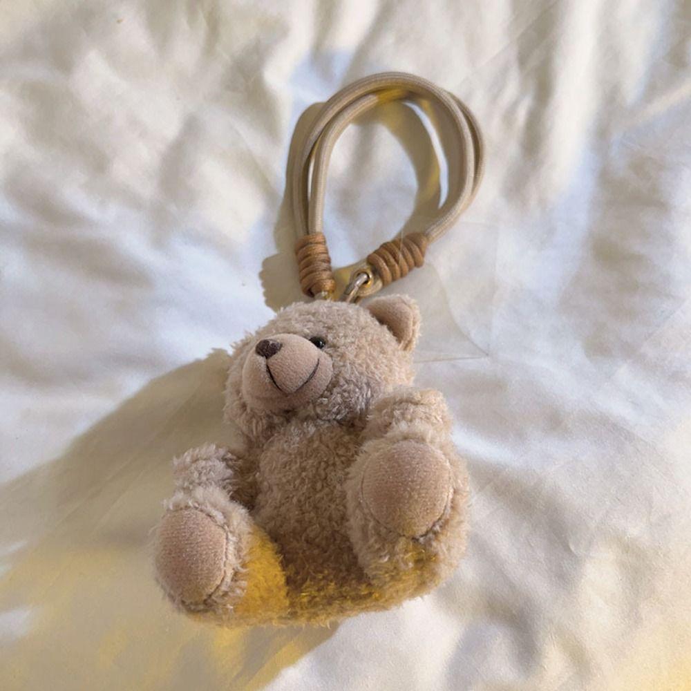 

Animal Bear Plush Little Bear Keychain Stuffed Animals Bear Bag Pendant Gifts style C