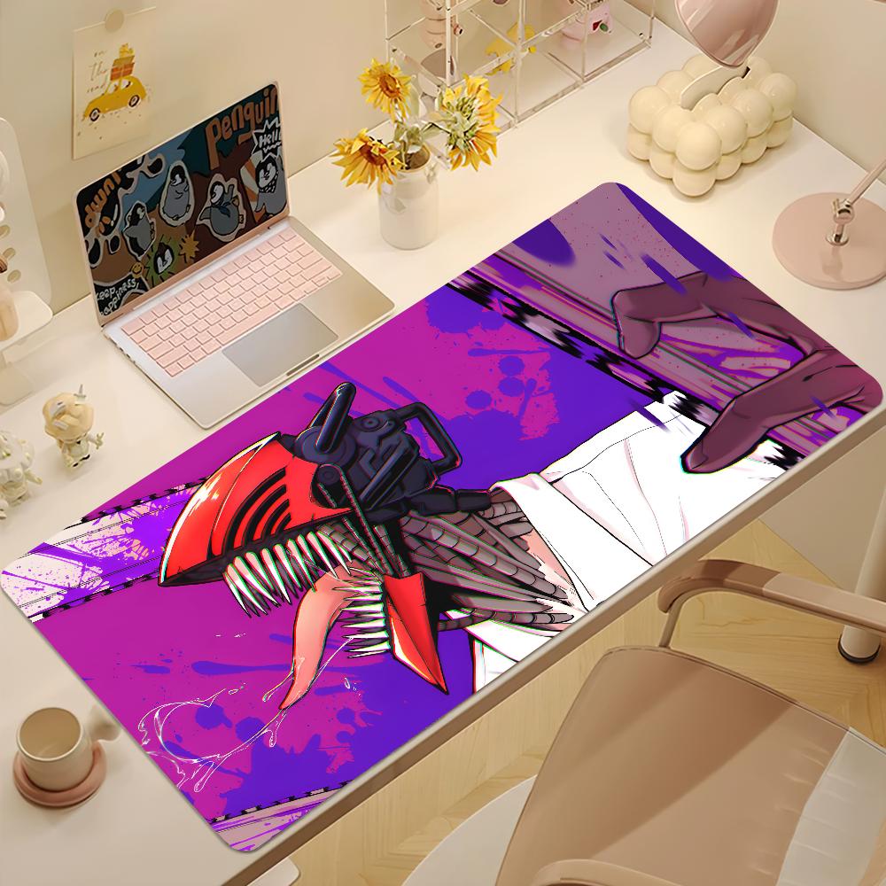 Mouse Pad CChainsaw Keyboard MMan Ergonomic Office Rubber PC Nonslip Anime Antifray Home Custom Best Price Large Desk Mat