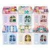 10PCS Scrapbooking Decorative Sticker Scene Sticker Water Resistant PET Sticker for Laptop Journal Phone Case Album