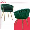 Freestanding Velvet Armchair Green Tilo Decorative Chair Family Meble