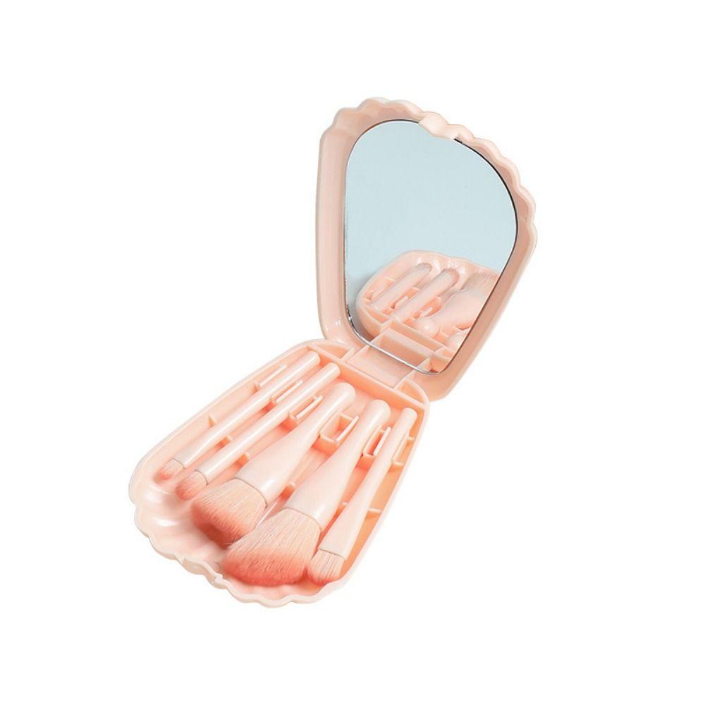 Acrylic Makeup Brush with Storage Shell Makeup Brus Storage Set Makeup Brushes