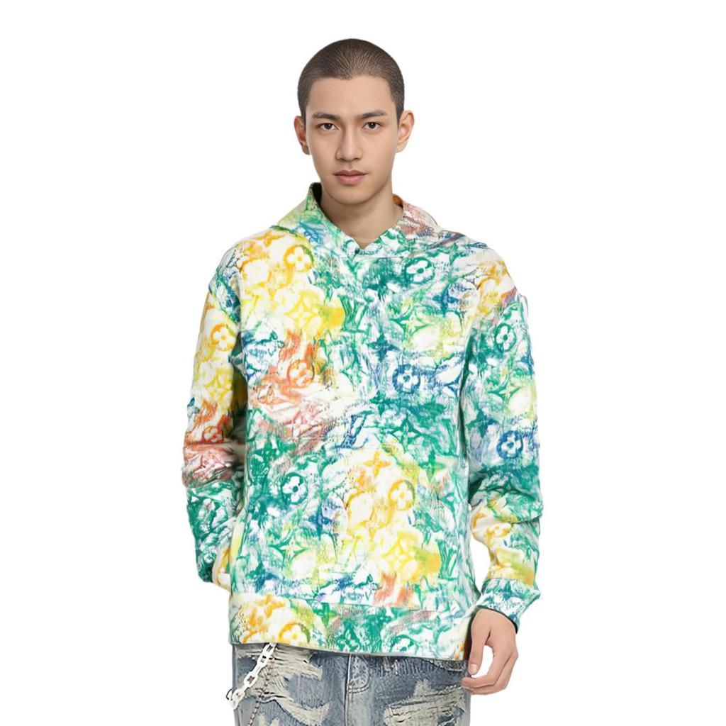 Louis Vuitton 2010s Monogram hoodie 1A8GV0